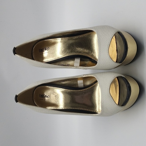 2- Mossimo Women's Platforms Open Toe Slip-on Shoes Size 7 - Picture 3 of 16